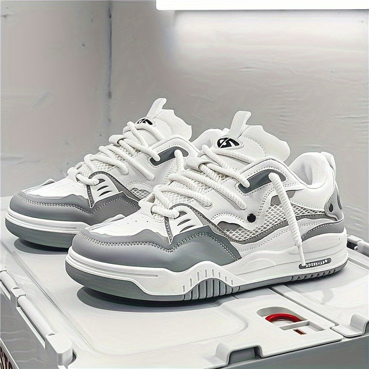 Harlem | Men's Chunky Skate Sneakers with Thick Grip Sole