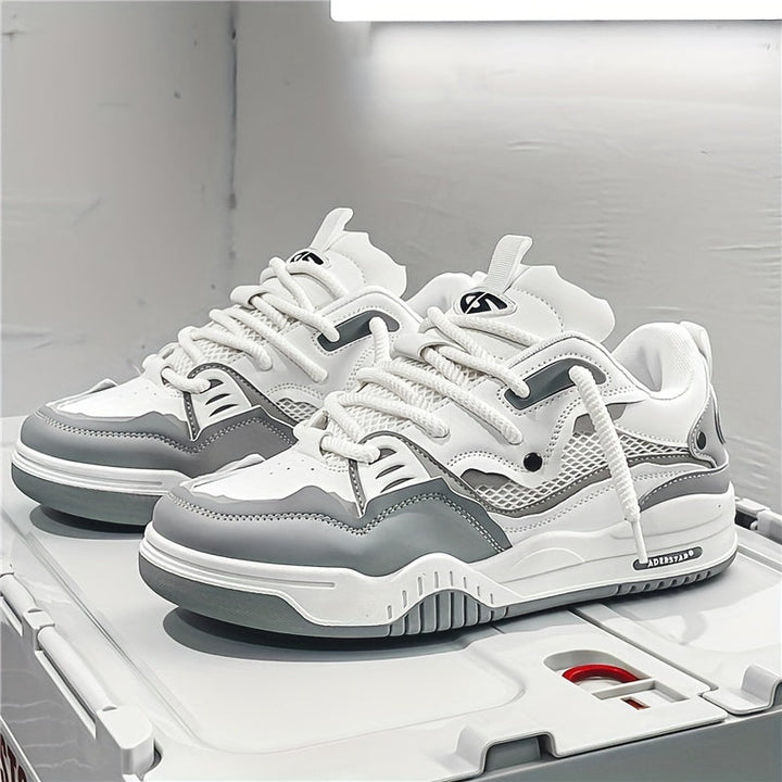 Harlem | Men's Chunky Skate Sneakers with Thick Grip Sole