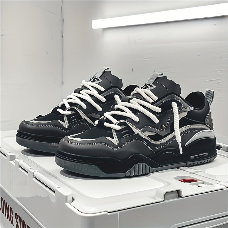 Harlem | Men's Chunky Skate Sneakers with Thick Grip Sole