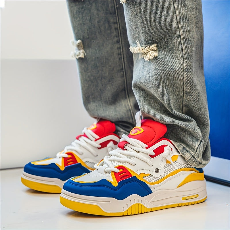 Harlem | Men's Chunky Skate Sneakers with Thick Grip Sole