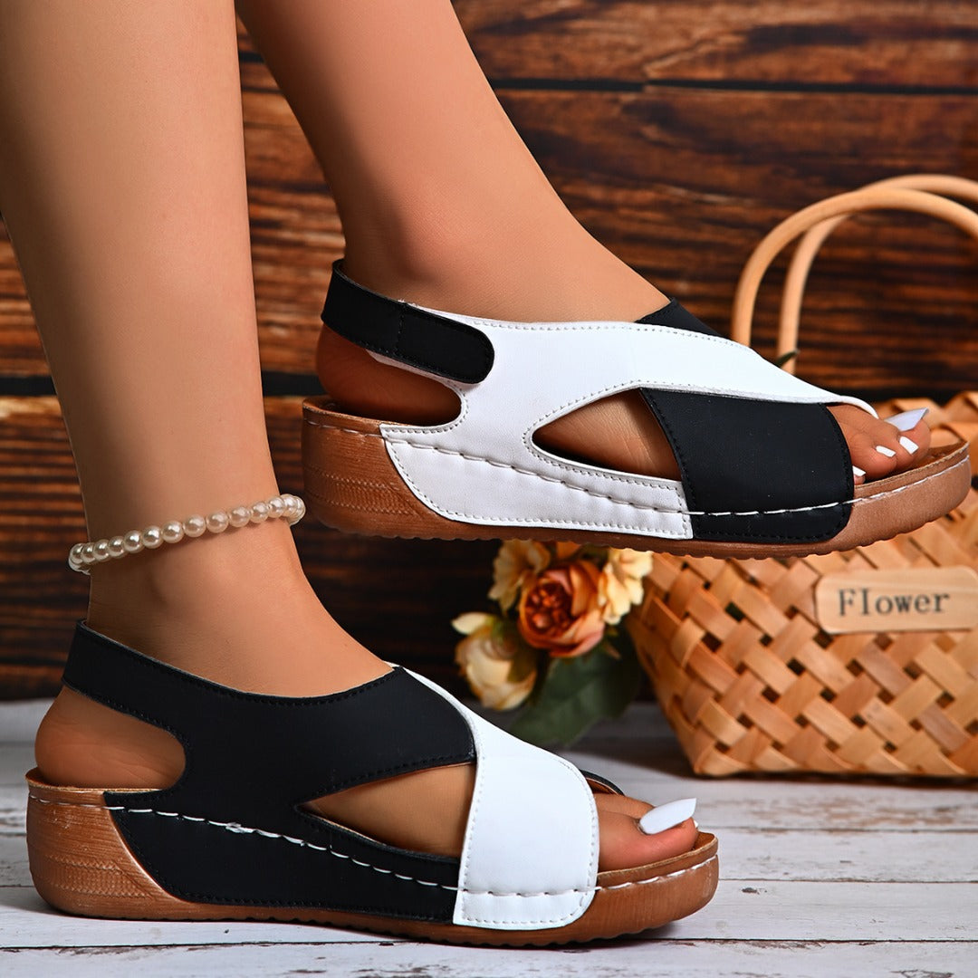 Lizette™ – Sandales orthopédiques élégantes avec mousse à mémoire et correction posturale