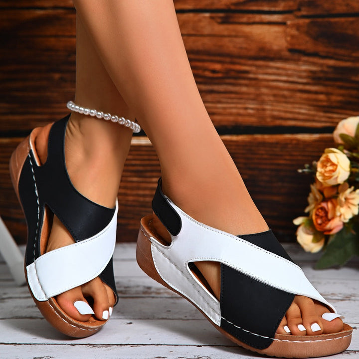 Lizette™ – Sandales orthopédiques élégantes avec mousse à mémoire et correction posturale